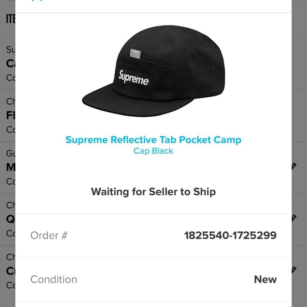 new supreme hat